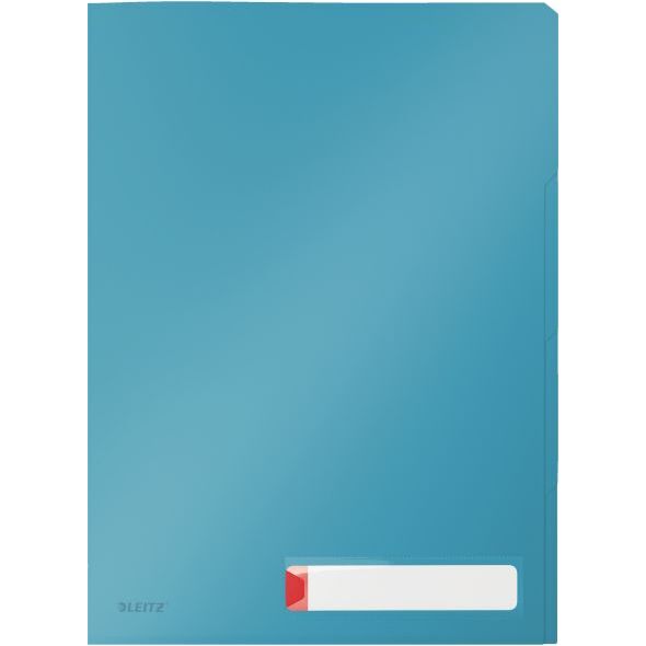 Leitz Folder A4 z 3 przegródkami Leitz Cosy, niebieska 47160061 8038003 4002432125791