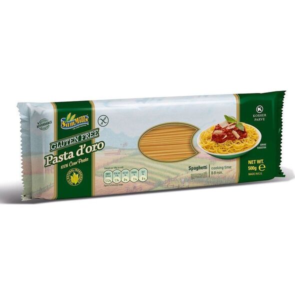SAMMILLS Makaron kukurydziany - spaghetti bezglutenowy 500 g - SamMills 8136245 5948935002605
