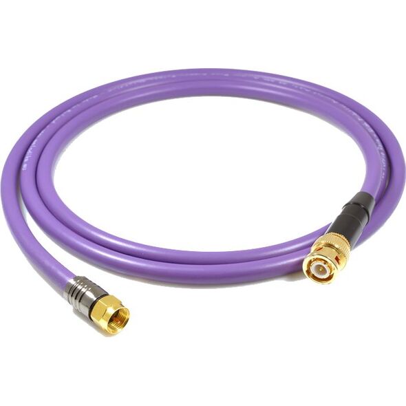 Kabel Melodika BNC - F 8m fioletowy 8154540 5907609007551