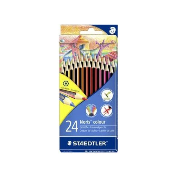 Staedtler STAEDTLER Buntstift Noris colour 24 8160449 4007817009239