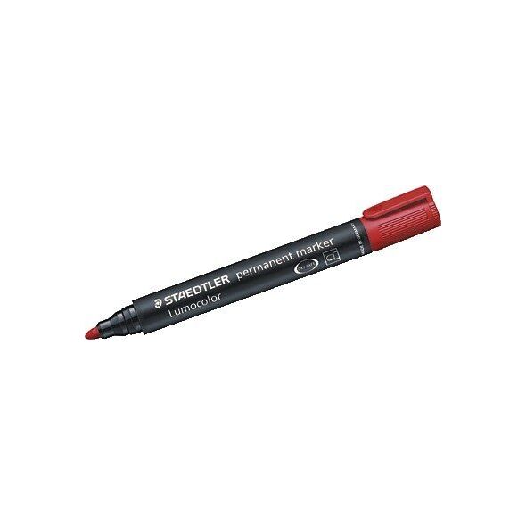 Staedtler STAEDTLER Marker Lumocolor perm rot 10 Stück 8160770 4007817322826