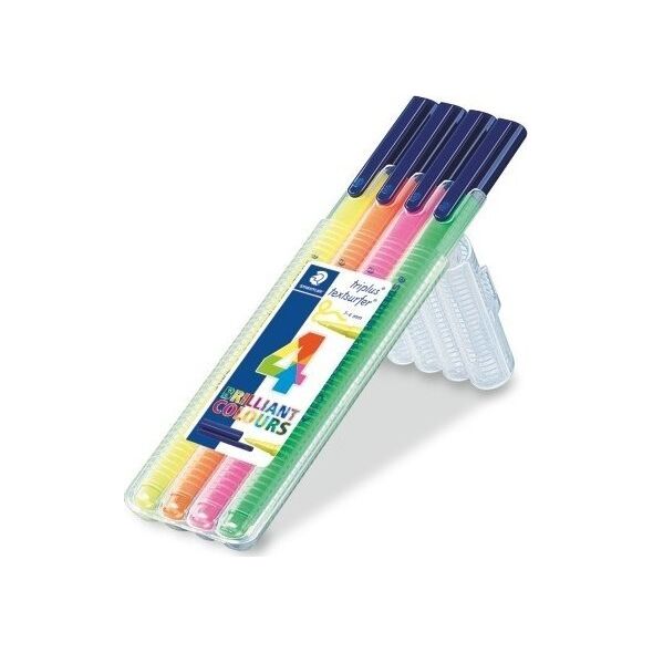 Staedtler STAEDTLER Textmarker triplus textsurfer 4St Box 8160792 4007817362020