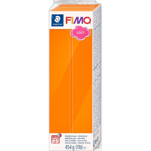 Fimo FIMO Mod.masse Fimo soft 454g mandarine 8161792 4007817053560