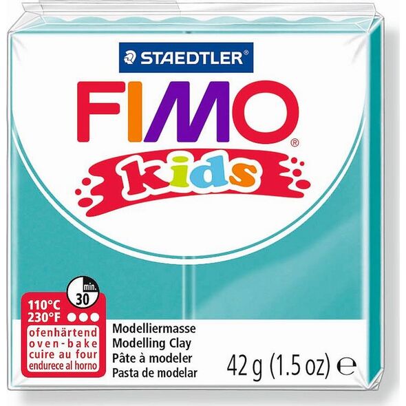 Fimo Masa plastyczna termoutwardzalna Kids turkusowa 42g 8161929 4007817805077
