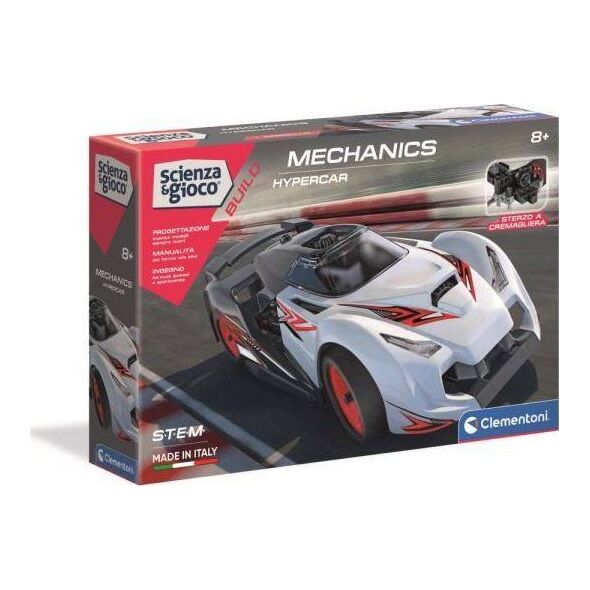 Clementoni Laboratorium Mechaniki. Samochód wyścigowy Hypercar 8163825 8005125506835