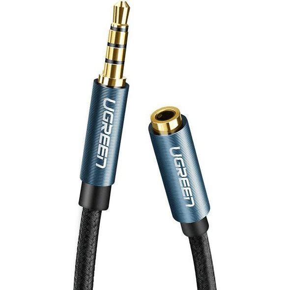 Kabel Ugreen Jack 3.5mm - Jack 3.5mm 0.5m niebieski (UGR640BLU) 8169155 6957303846726