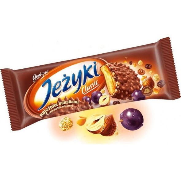 Goplana Ciastka Jeżyki GOPLANA, 140 g, klasyczne 8324604 5900352002361