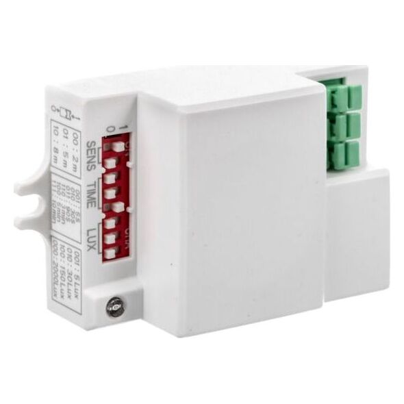 GTV Czujnik ruchu mikrofalowy SRC812 mini 500W 220-240V 360 st. IP20 natynkowy biały AE-SRC812-MIN 8326590 5901867124326