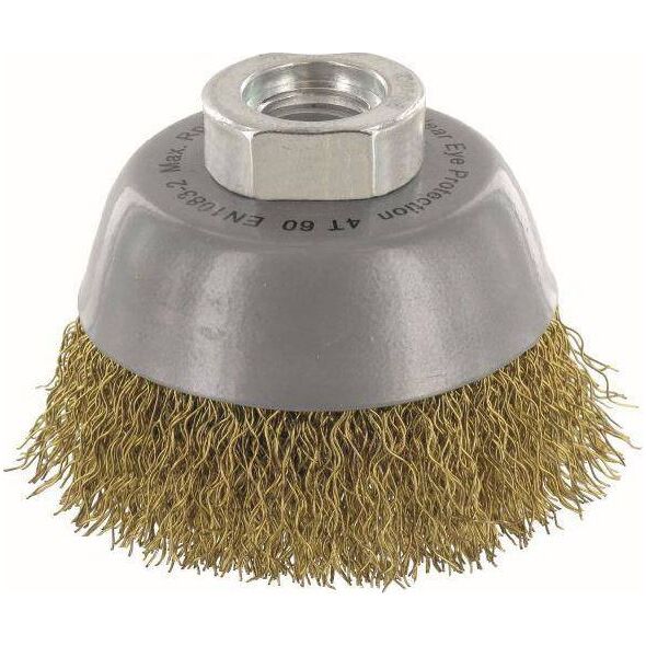 Abraboro SZCZOTKA DOCZOŁOWA 60 MM/M14 ABRABORO - DRUT KARBOWANY 0,3 MM MOSIĘŻNY AB90409051 ABRABORO 8345351 5999082028277