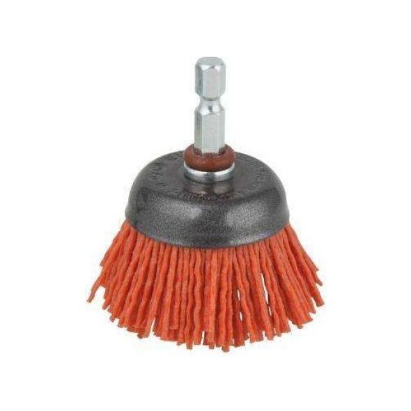 Wolfcraft SZCZOTKA DOCZOŁOWA 50 MM WOLFCRAFT - POKRYTA NYLONEM / ZGRUBNA WF1505000 WOLFCRAFT 8345440 4006885150508