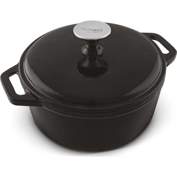 Lamart LT1208 GARNEK ŻELIWNY 21,5CM IRON LAMART 8373434 8590669295166