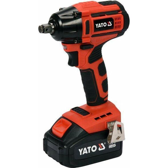 Klucz udarowy Yato YATO KLUCZ UDAROWY BEZSZCZOTKOWY 18V LI-ION 1/2" 1x3,0Ah 250Nm YT-82802 8376034 5906083062803