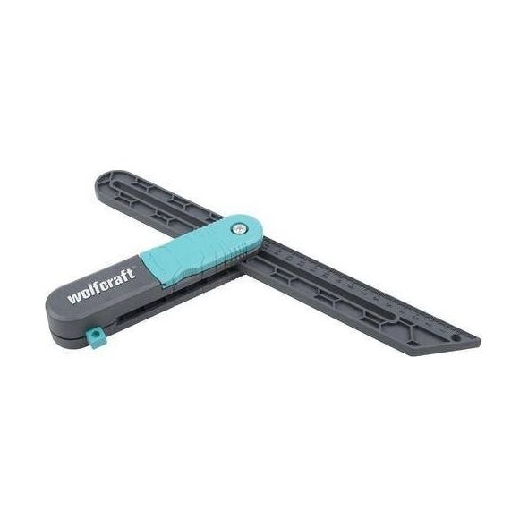 Wolfcraft WOLFCRAFT KĄTOWNIK LAMINAT Z FUNKCJĄ WYZNACZANIA LINI RÓWNOLEGŁYCH WF6958000 8383912 4006885695801