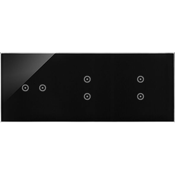 Kontakt-Simon Simon 54 Touch Panel dotykowy 3 moduły 2 pola dotykowe poziome, 2 pola dotykowe pionowe, 2 pola dotykowe pionowe, DSTR3233/73 8385605 5902787864392