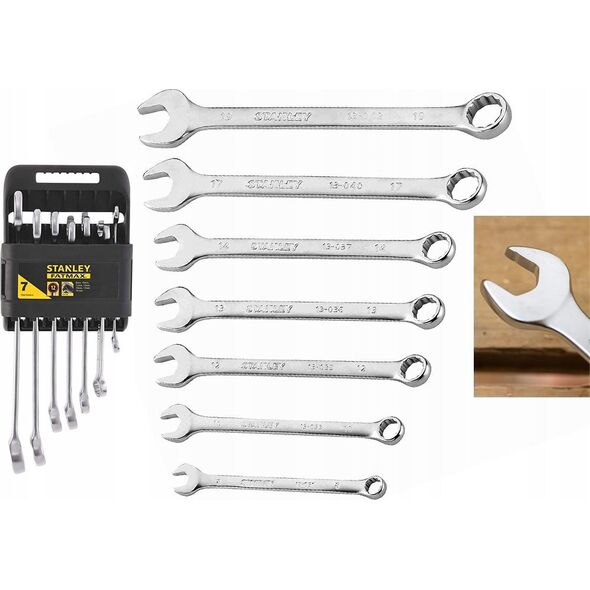 Stanley Klucze pł-ocz.8-19mm 7szt. 8450603 3253560828448