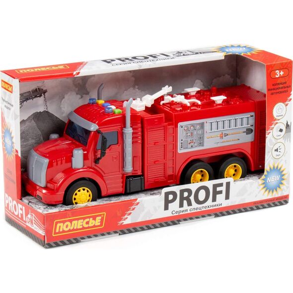 Polesie Samochód straż pożarna z napędem światło, dźwięk w pudełku 8485862 4810344086518