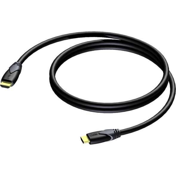 Kabel Procab HDMI - HDMI 10m czarny (CLV100/10) 8500851 5414795024847