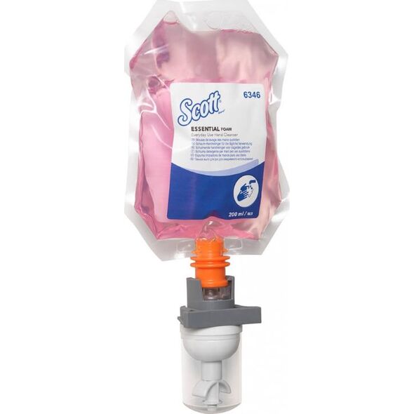 Kimberly-Clark Scott Essential - Luksusowa pianka do codziennego mycia rąk, różana - 200 ml 8503835 5033848030323