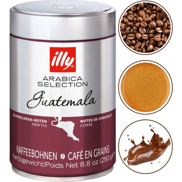 Kawa ziarnista illy Arabica Selection Guatemala 250 g 8505303 8003753970073