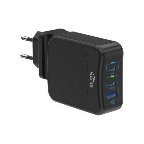 Ładowarka Media-Tech MT6252 1x USB-A 2x USB-C 3.25 A (MT6252) 8507760 5906453162522