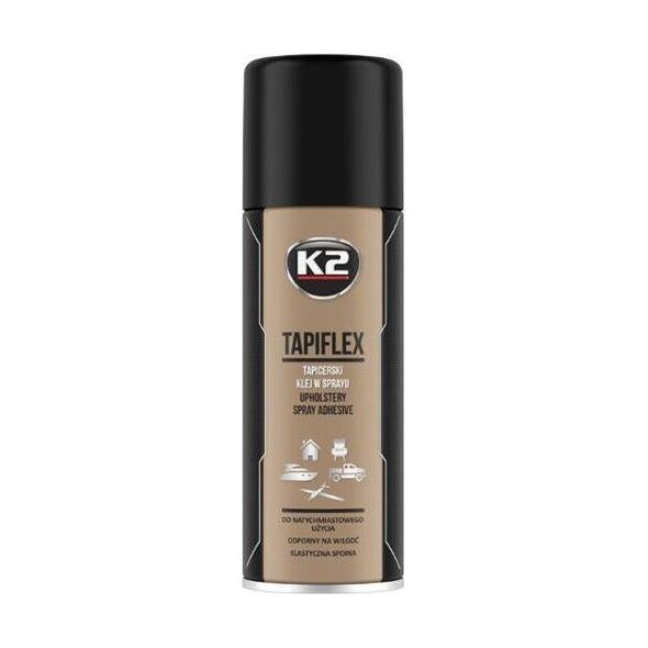 K2 TAPIFLEX Klej tapicerski w sprayu, 400 ml 8538396 5906534018335
