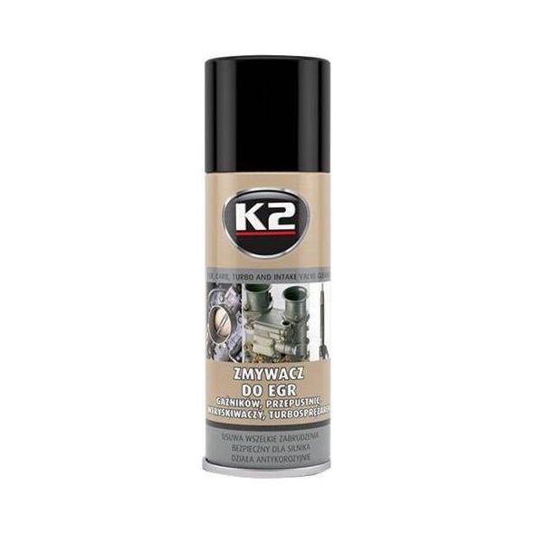 K2 Zmywacz do EGR, gaźników, przepustnic, wtryskiwaczy i turbosprężarek, 400 ml 8538442 5906534007995