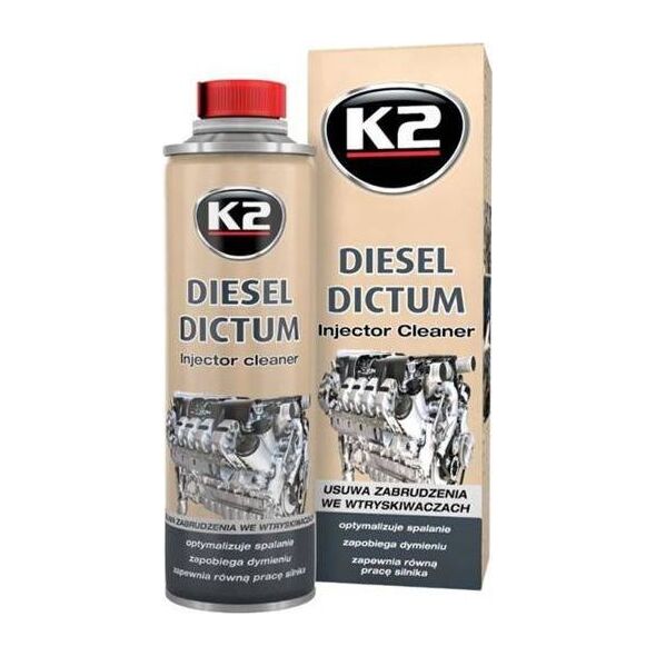 K2 DIESEL DICTUM Środek do czyszczenia wtryskiwaczy, 500 ml 8538453 5906534016126