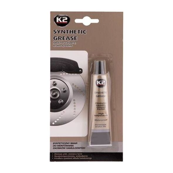 K2 SYNTHETIC GREASE Syntetyczny smar do układów hamulcowych, 18ml 8538466 5906534009630