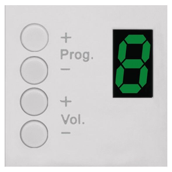 Audac AUDAC DW3020/W Wall panel controller 45 x 45 mm White version 8541974 5414795028630