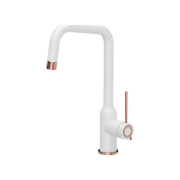 Bateria kuchenna Quadron Natalie Q Line SteelQ stojąca biała (84818011) 8648292 5903242537325