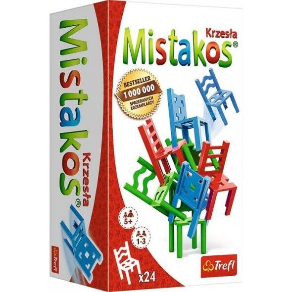 Trefl PROMO Mistakos Walka o stołki gra 02075 Trefl p8 8669641 5900511020755