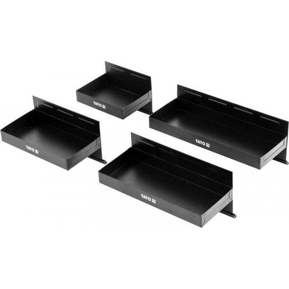 Yato YATO ZESTAW PÓŁEK MAGNETYCZNYCH 4szt. YT-08682 8686262 5906083054211