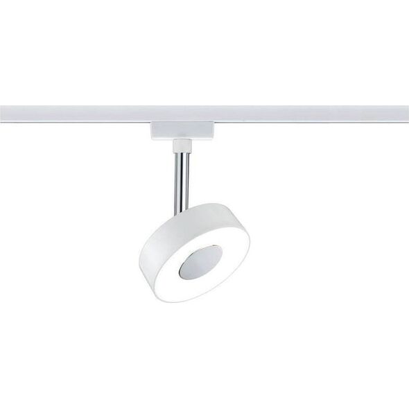 Paulmann URail System Spot Circle 1x5W Biały 230V Metal/Tworzywo sztuczne 8687449 4000870952726