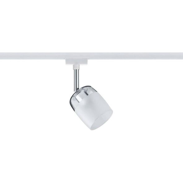 Paulmann URail System Spot Blossom max. 1x10W G9 Biały/przezr/satynow 230V Metal/Szkło 8687450 4000870953433