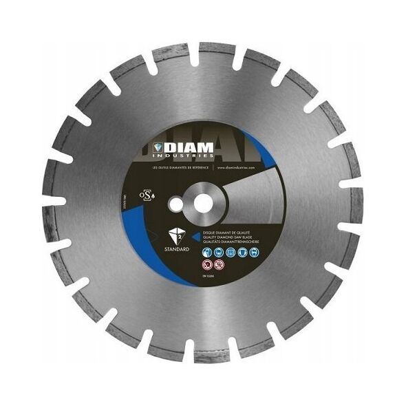 Diam Tarcza diamentowa do asfaltu 400 x 25,4/10 DIAM AS50 laser, standard + 8687495 3541340026178