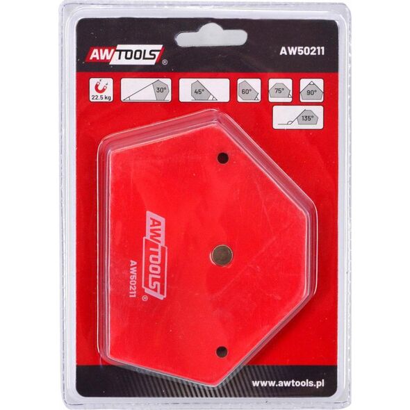 AWTools AWTOOLS KĄTOWNIK SPAWALNICZY MAGNETYCZNY 23,5KG.110x90x80 AW50211 8690243 5903678600228