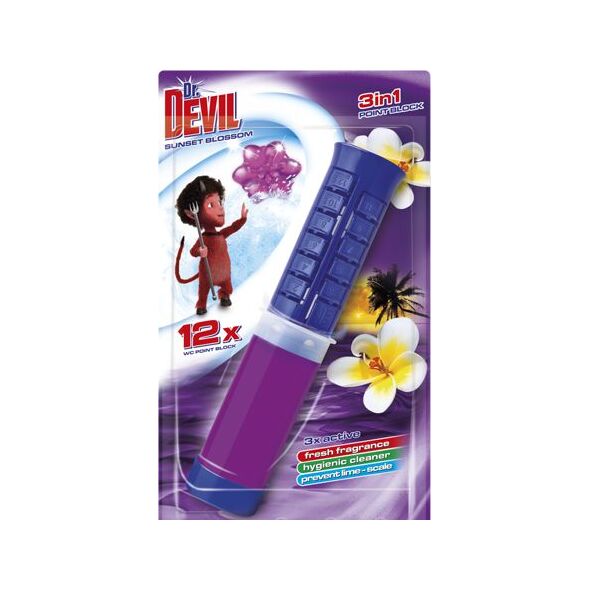 Dr Devil Dr. Devil - Odświeżacz do WC w formie krążków żelowych - Sunset Blossom 8697912 8595025817747