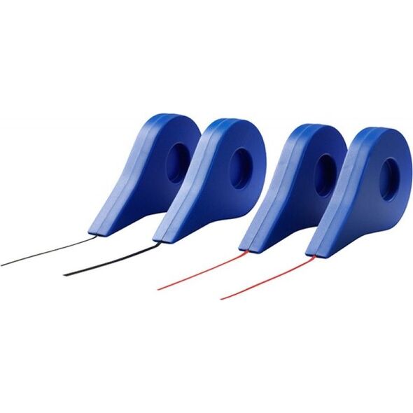 Nobo Taśma do segmentacji, 1,5mmx10m, czarny 8860480 5028252120715