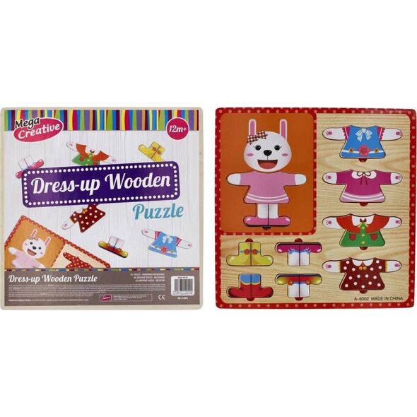 Mega Creative UKLADANKA DREW UBIERANKA 10EL 30X30 MC WOOD 80/ 9057610 5908275129400