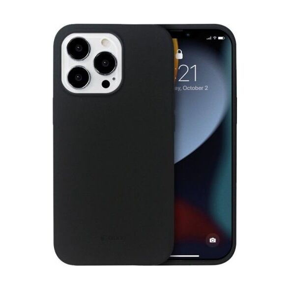 Crong Crong Color Cover - Etui iPhone 13 Pro (czarny) 9222935 5904310700160
