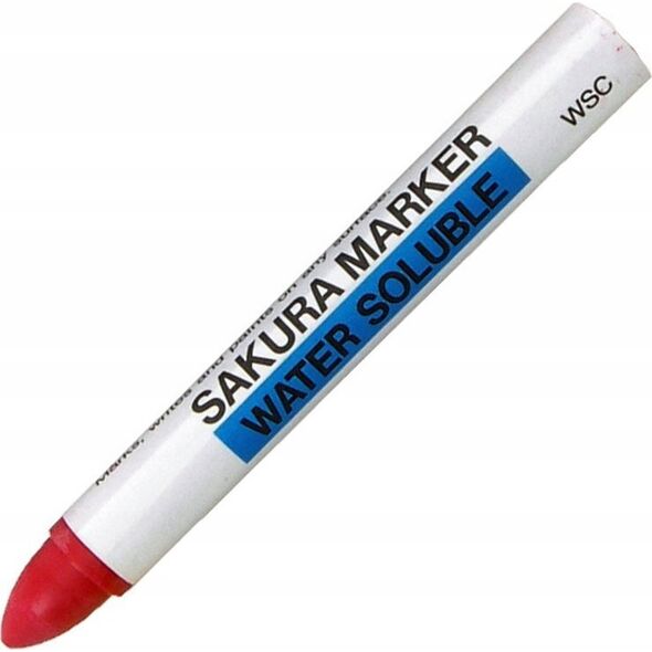 BRUYNZEEL SAKURA Sakura Watersoluble Crayon Marker zmywalny Red 9232909 4901881131721