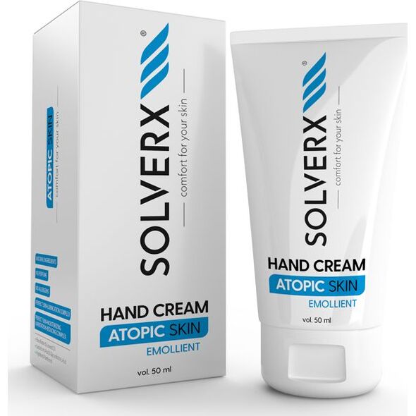 Solverx  Atopic Skin Krem do rąk - emolient 50ml 9270489 5907479380112