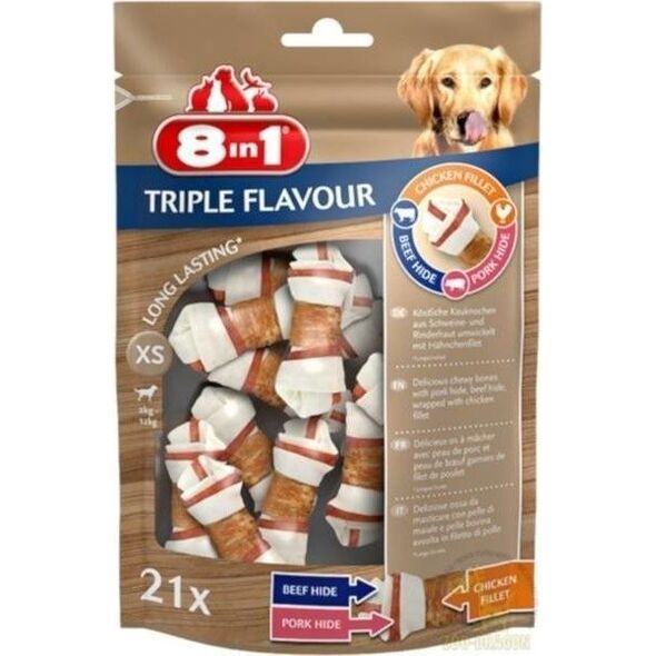 8in1 8in1 Triple Flavour XS 21 szt. 9314244 4048422144434