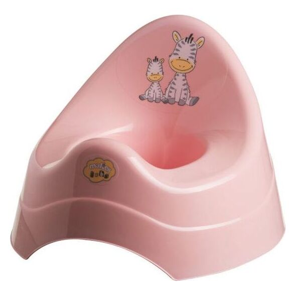 Tega Baby nocnik Zebra jasny róż 9374249 5903067009465