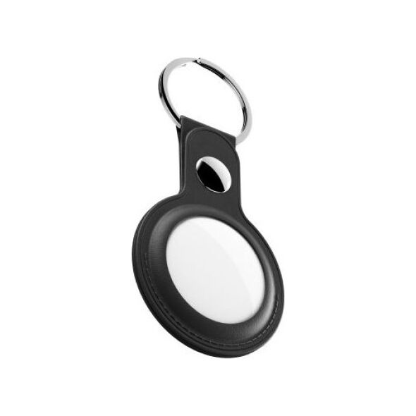 KeyBudz KeyBudz AirTag Keyring - skórzane etui ochronne do AirTag 2- pack (czarne) 9388146 810082990102