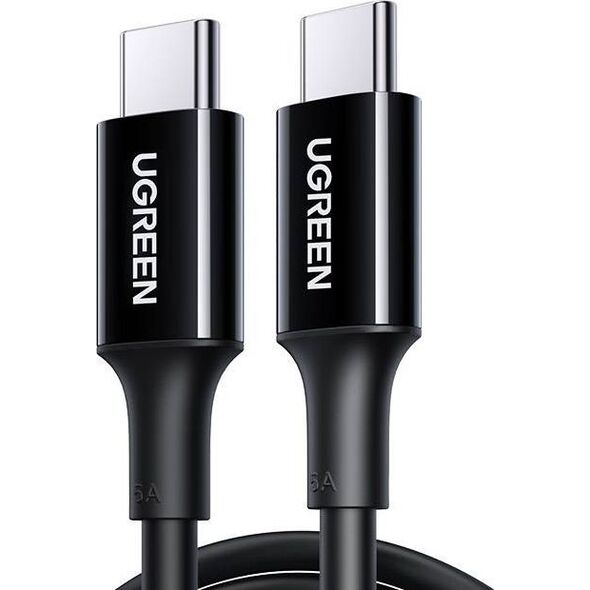 Kabel USB Ugreen USB-C - USB-C 1 m Czarny (UGR1077BLK) 9541149 5904238704899