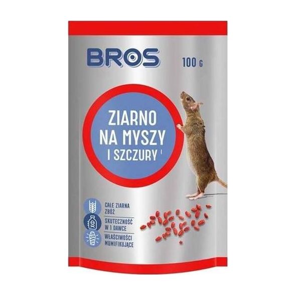 Bros Ziarno na myszy i szczury 100 g 9541221 5904517329249