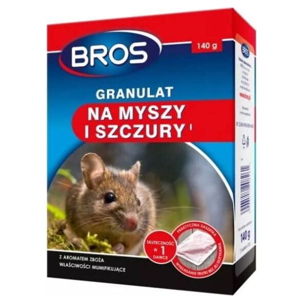 Bros Granulat na myszy i szczury 100 g 9541222 5904517329232
