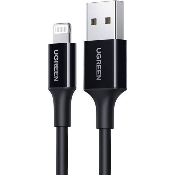 Kabel USB Ugreen USB-A - Lightning 2 m Czarny (UGR1136BLK) 9581609 6957303888238