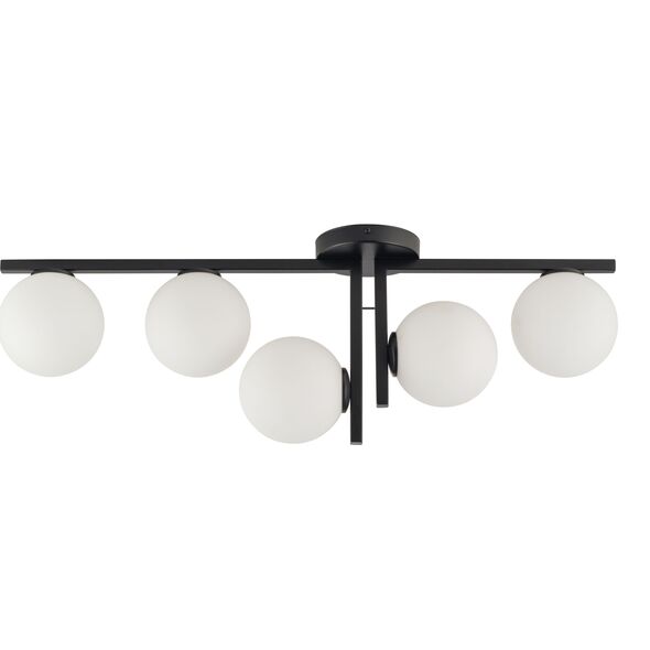 Lampa sufitowa Sigma Lampa sufitowa LED Ready czarna do sypialni Sigma ANDY 33287 9585797 5907554415807
